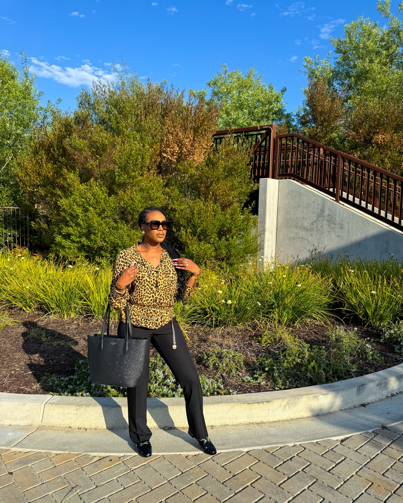 I loved how this business casual look came together featuring sunnies from Lorvae, a blouse from Zara, and tote from Kate Spade. 

#LTKFindsUnder100 #LTKWorkwear #LTKStyleTip