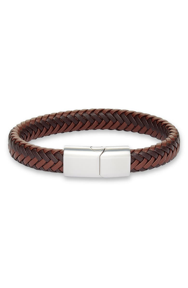 Woven Leather Bracelet | Nordstrom