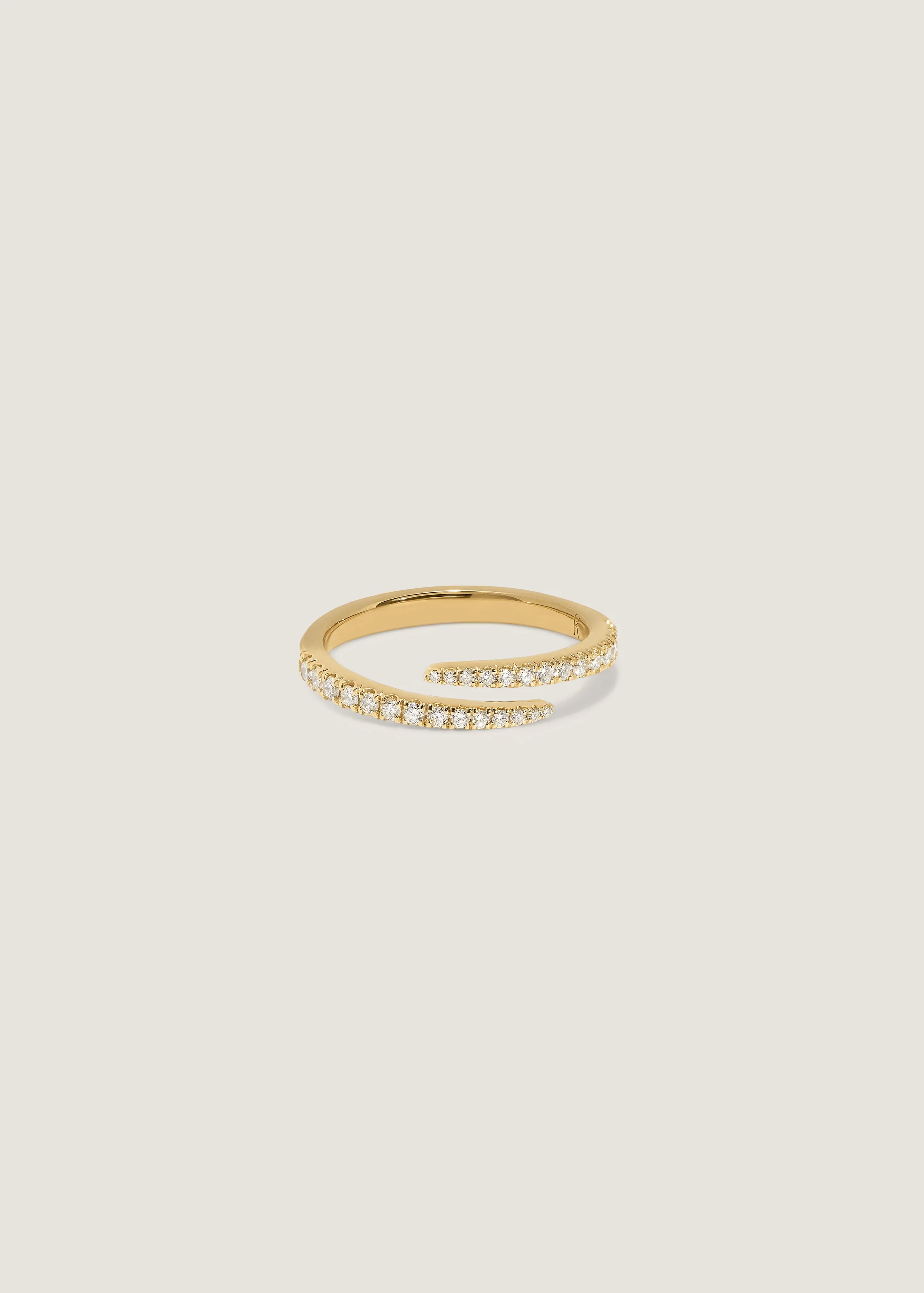 Sylvie Wrap Around Pavé Claw Ring | Kinn Studio | Kinn Studio