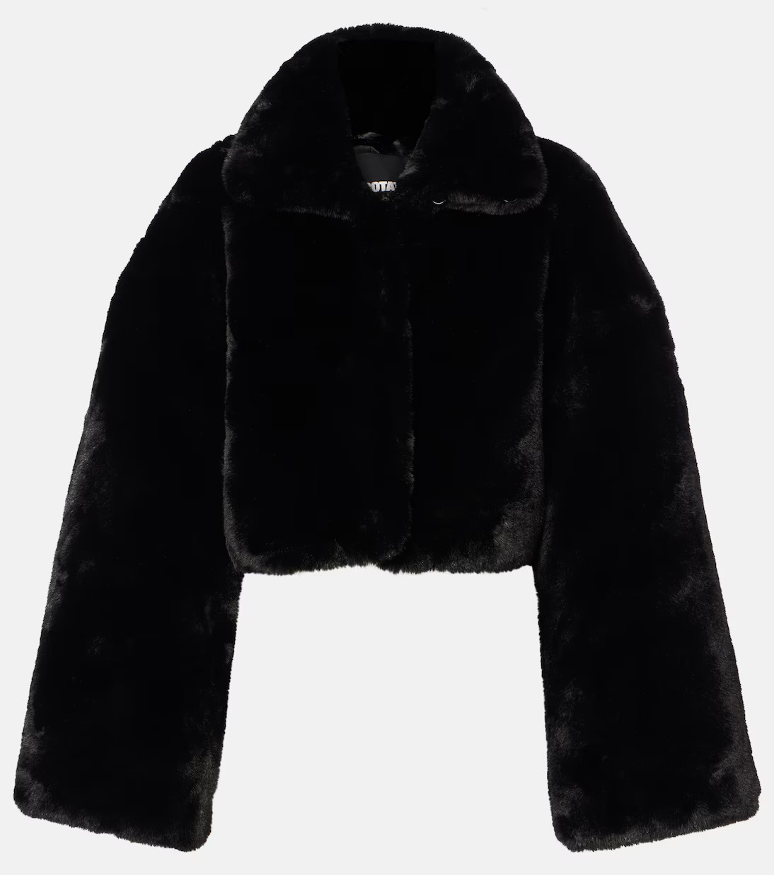 Cropped faux fur jacket | Mytheresa (UK)