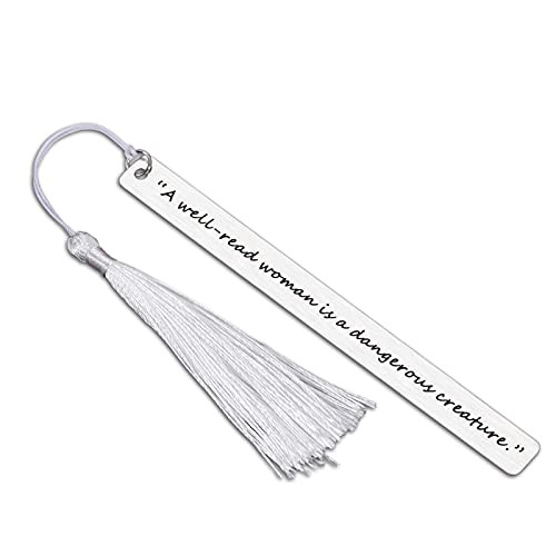 Book Lover Appreciation Gifts for Women Female Friend Bookmark with Tassel for Book Lovers Teacher B | Amazon (US)