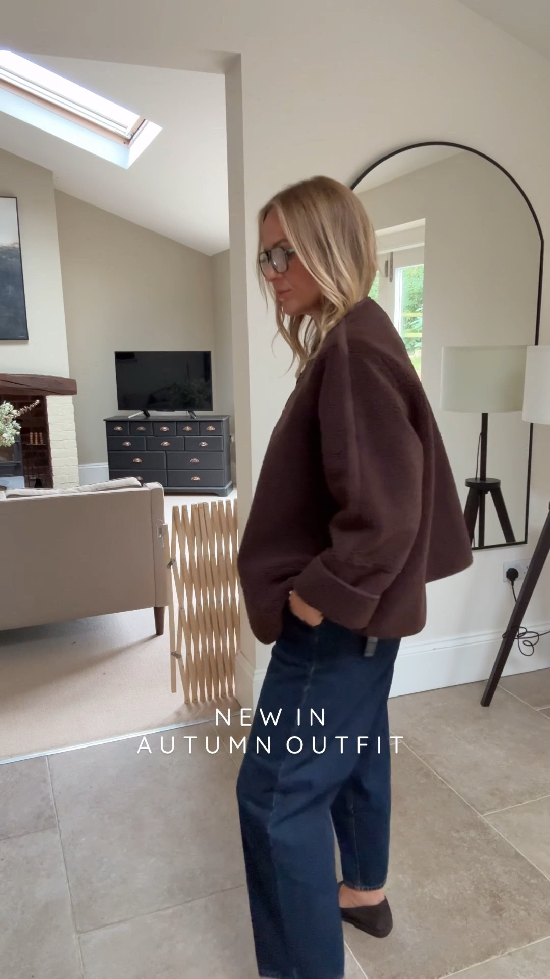 Simple styling with some key pieces in stylish silhouettes 👌🏻 
Borg jacket wearing a large - these jackets always look better on the more generous side.  Available in 2 shades. 
Jeans a tapered leg denim trouser, slight barrel shape , wearing a U.K. 14. 
Cashmere knit wearing a U.K. 18 for a more slouchy fit - I personally prefer this very loose silhouette but most clients just size up once. 

Loafers keep selling out so I’ve linked a few alternatives … 

#LTKautumn #LTKjeans #LTKuk