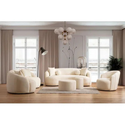 Khair 3 Piece Living Room Set | Wayfair North America
