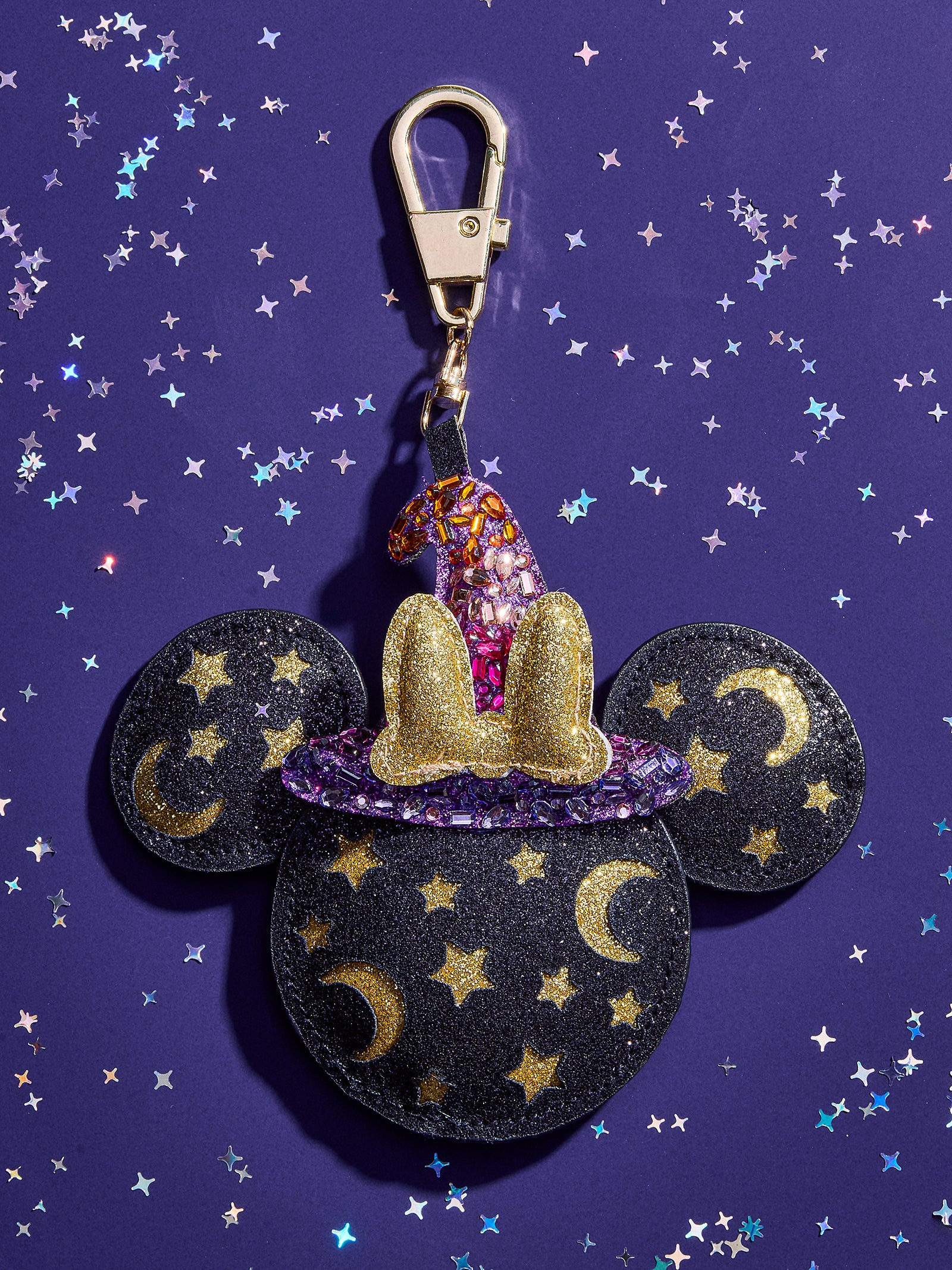Disney Minnie Mouse Halloween Witch Puff Bag Charm - Witch Puff Bag Charm | BaubleBar