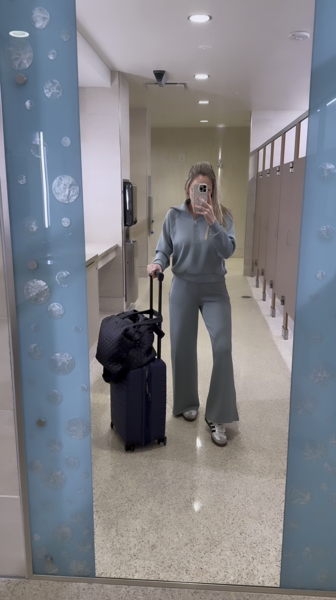 Travel outfit I love wearing a size small super soft luck outfit. Discount code: JESSXSPANX 

#LTKOver40 #LTKSaleAlert #LTKFindsUnder100