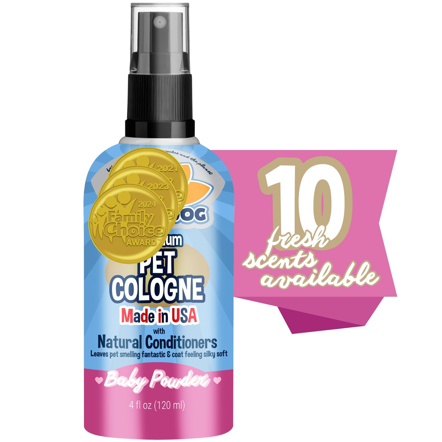 Amazon.com: Bodhi Dog Natural Dog Cologne | Premium Scented Deodorizing Body Spray for Dogs & Cat... | Amazon (US)