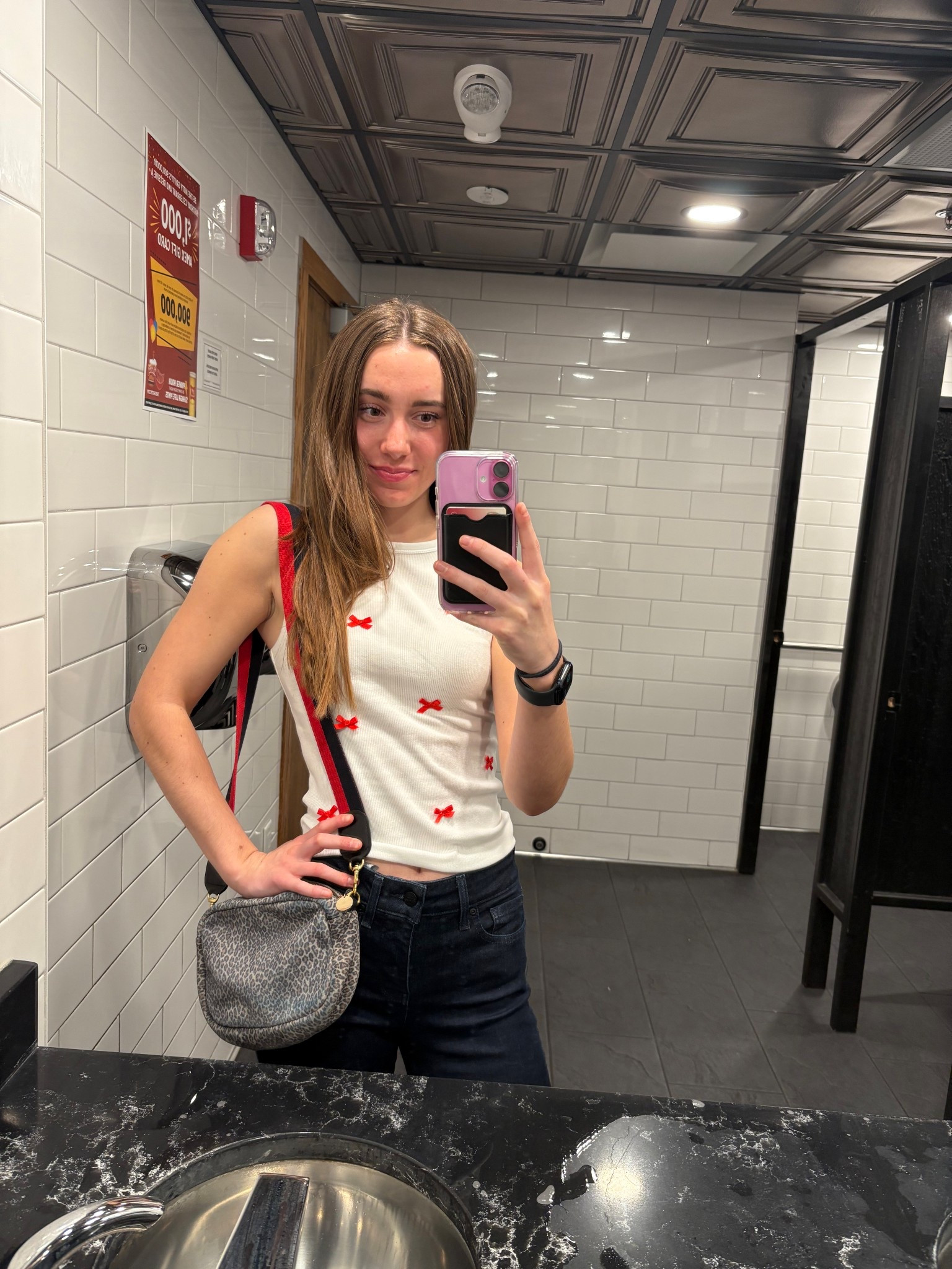 Spring Night Out Fit ❤️🎀💄
Top - true to size (S)
Jeans - run big (2)
Shoes - true to size (S)

#LTKItBag #LTKSeasonal #LTKStyleTip