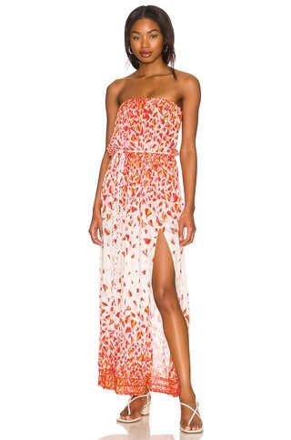 Poupette St Barth Mara Maxi Dress in Pink Petale from Revolve.com | Revolve Clothing (Global)