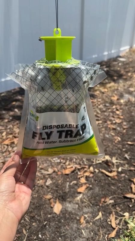 The only fly trap you’ll need for outdoors!  Crazy how many it will trap  

#LTKhome #LTKSeasonal #LTKfindsunder50