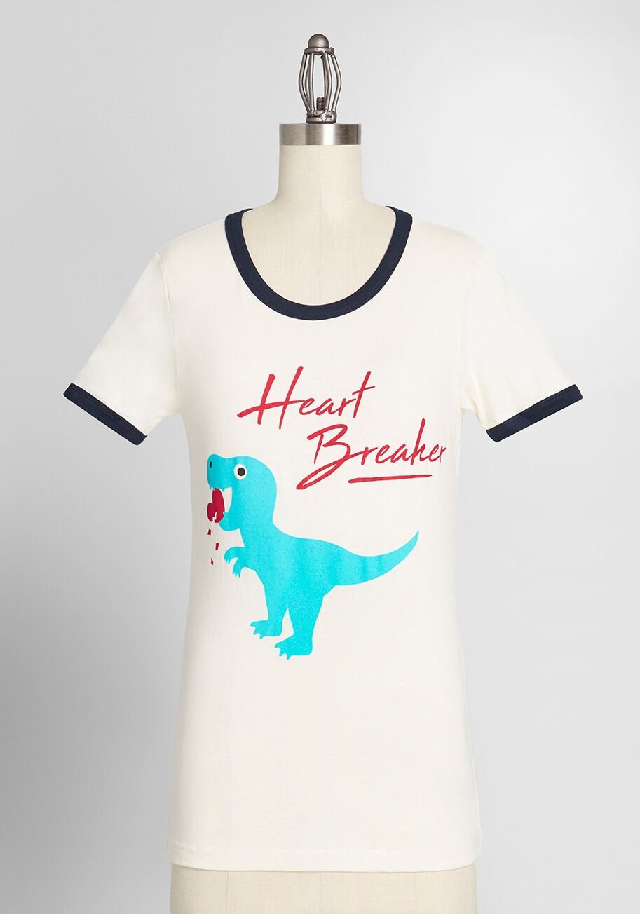 Heartbreaker Ringer Tee | Modcloth