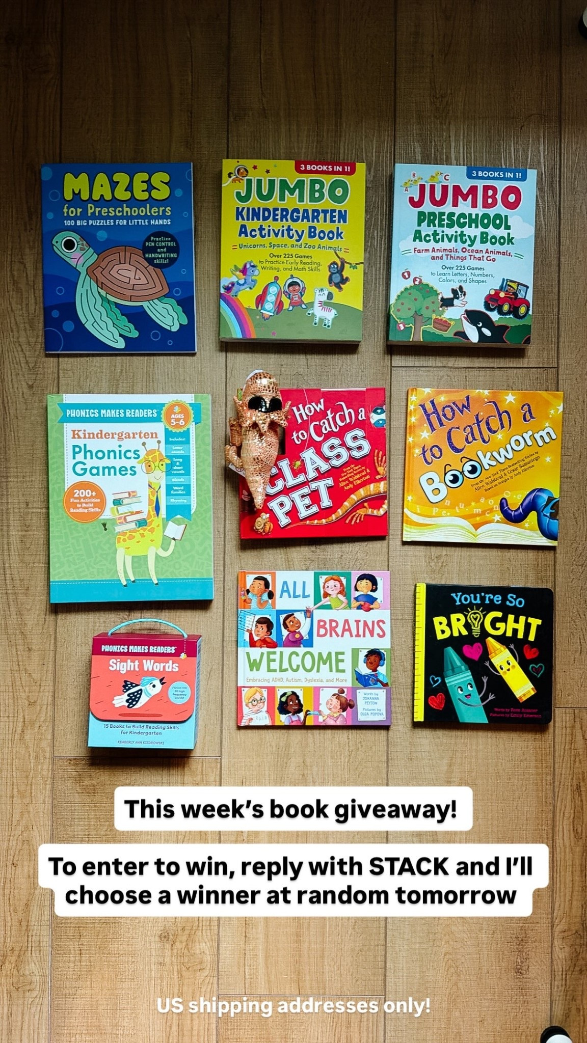 This week’s book giveaway! 8/4/2026