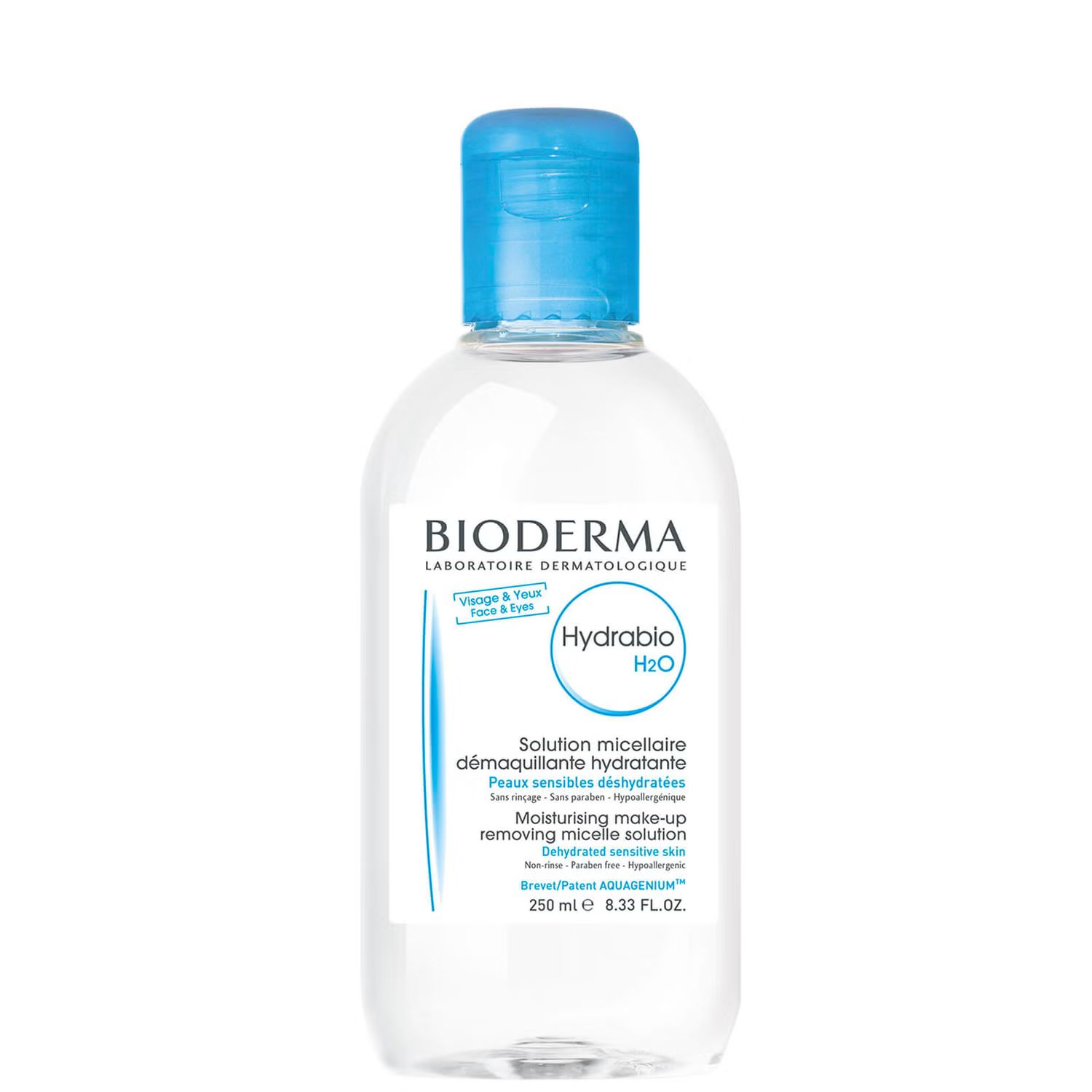 Bioderma Hydrabio Cleansing Micellar Water Dehydrated Skin 250ml | Look Fantastic (UK)
