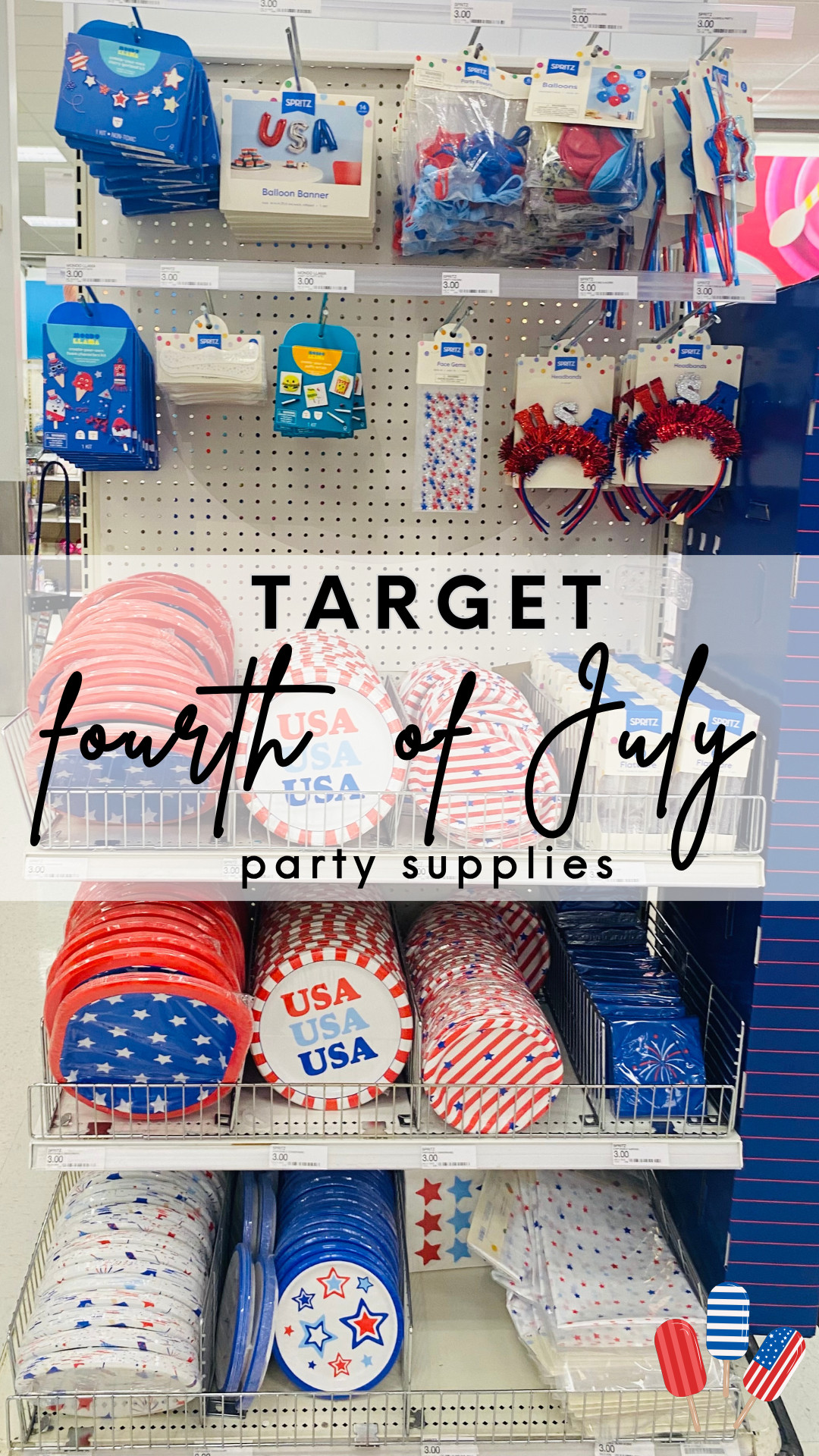 Fourth of July $3 party supplies @ Target!

#LTKmomlife #LTKSeasonal #LTKHome