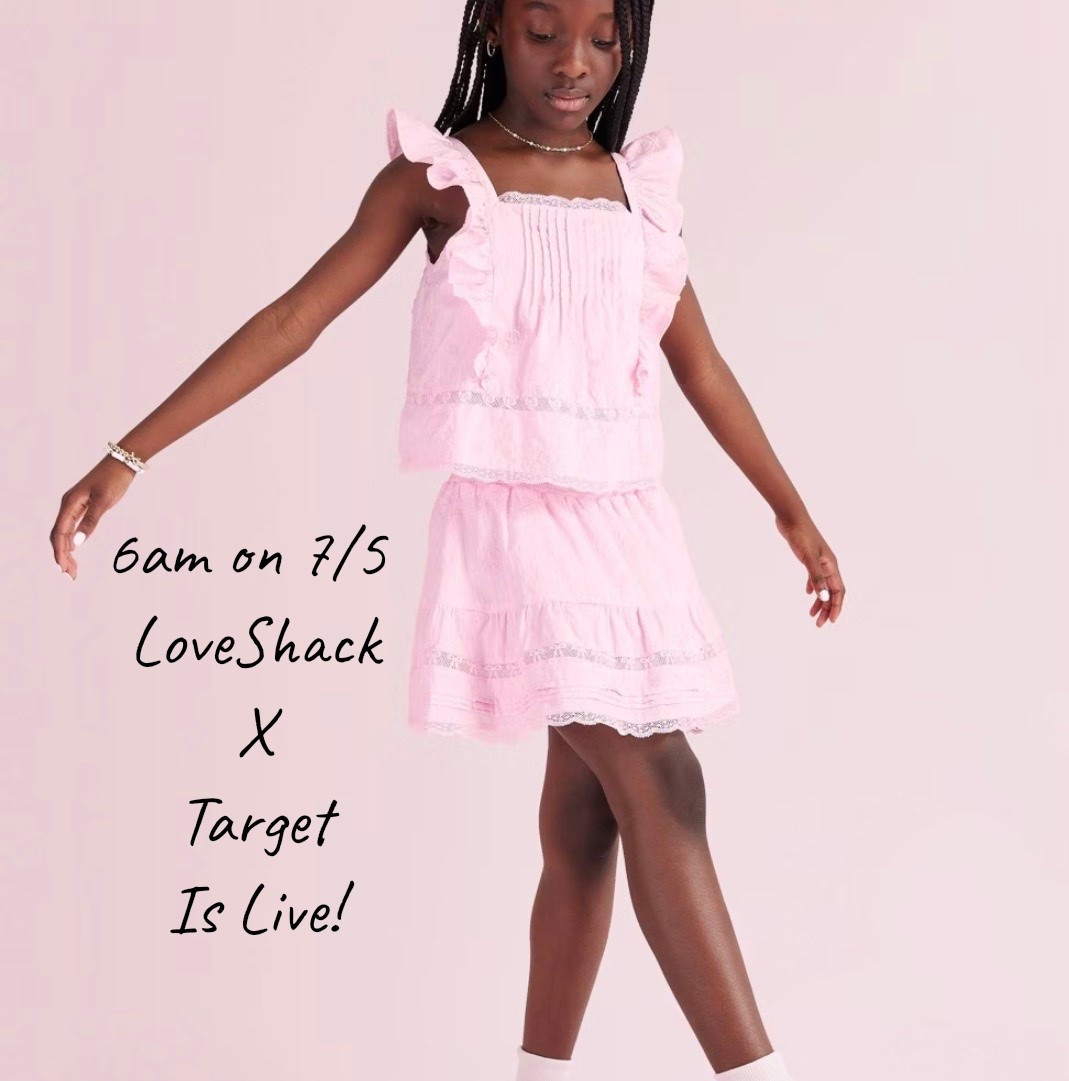 Loveshack x Target goes live tomorrow am at 6am!!