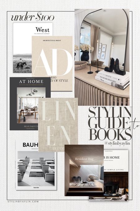 Stylin Guide to BOOKS 

Home decor, amazon books, under $100, gift idea #StylinbyAylin 

#LTKhome #LTKGiftGuide #LTKunder100
