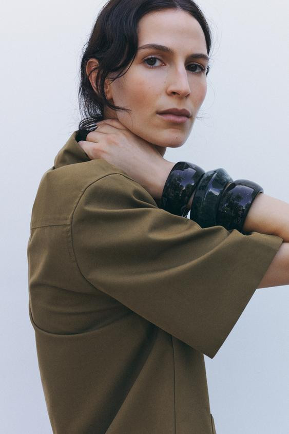 3 PACK OF RESIN BRACELETS | Zara US