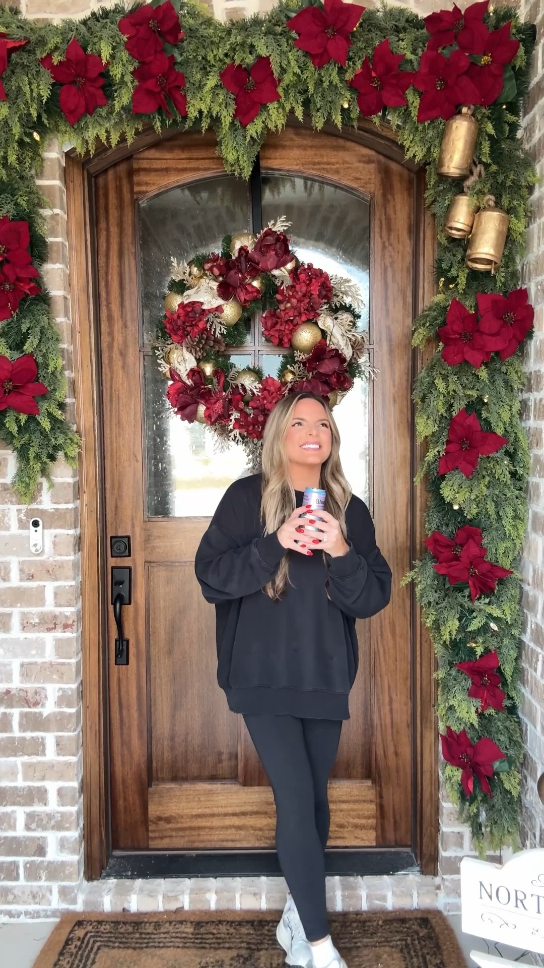 Decorating my front porch! This sweatshirt is on sale! I wear an XL for oversized fit/cover the butt!! 

#LTKHoliday #LTKootd #LTKHome