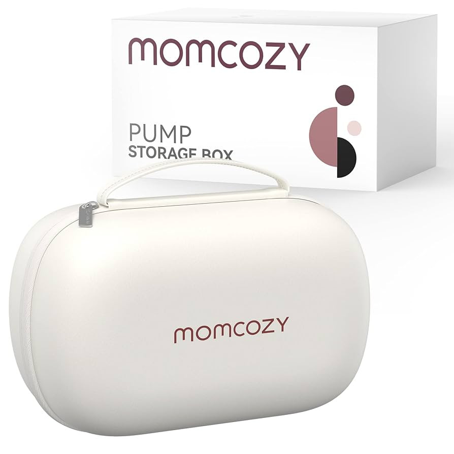 Momcozy Breast Pump Bag for Hands-Free Wearable Breast Pumps, Hard Shell Case with Removable Tray... | Amazon (US)