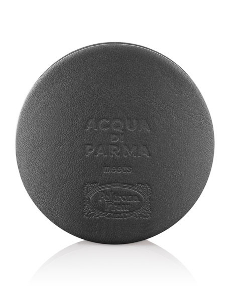 Acqua di Parma Dark Grey Leather Car Diffuser Case | Neiman Marcus