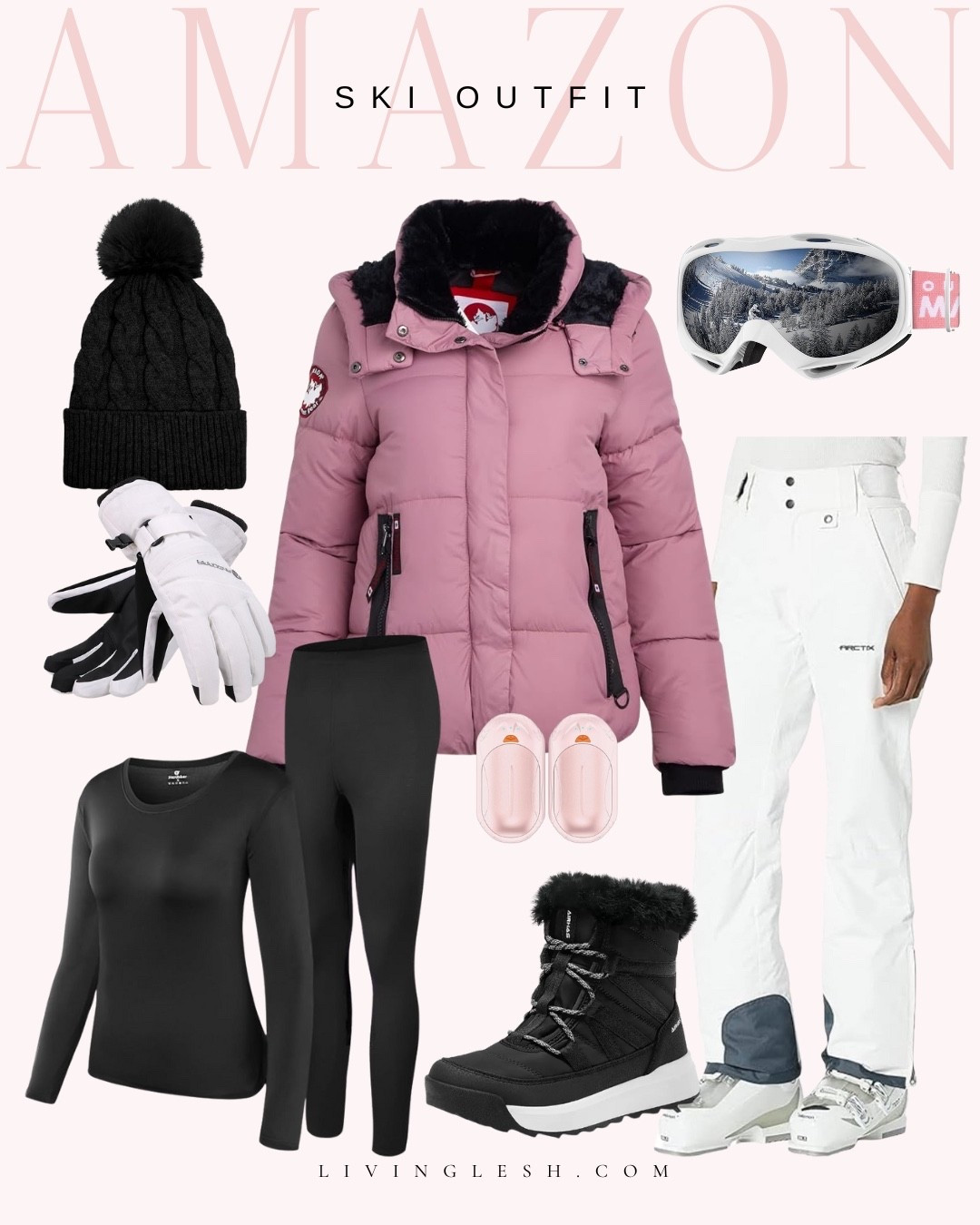 Amazon winter essentials | Winter must-haves | Electric hand warmers | Winter hats | Ski outfit | Snowboard outfit | Thermal underwear | Winter leggings | Winter coat | Cozy winter outfits | Warm winter gear

#LTKActive #LTKFindsUnder100 #LTKSeasonal
