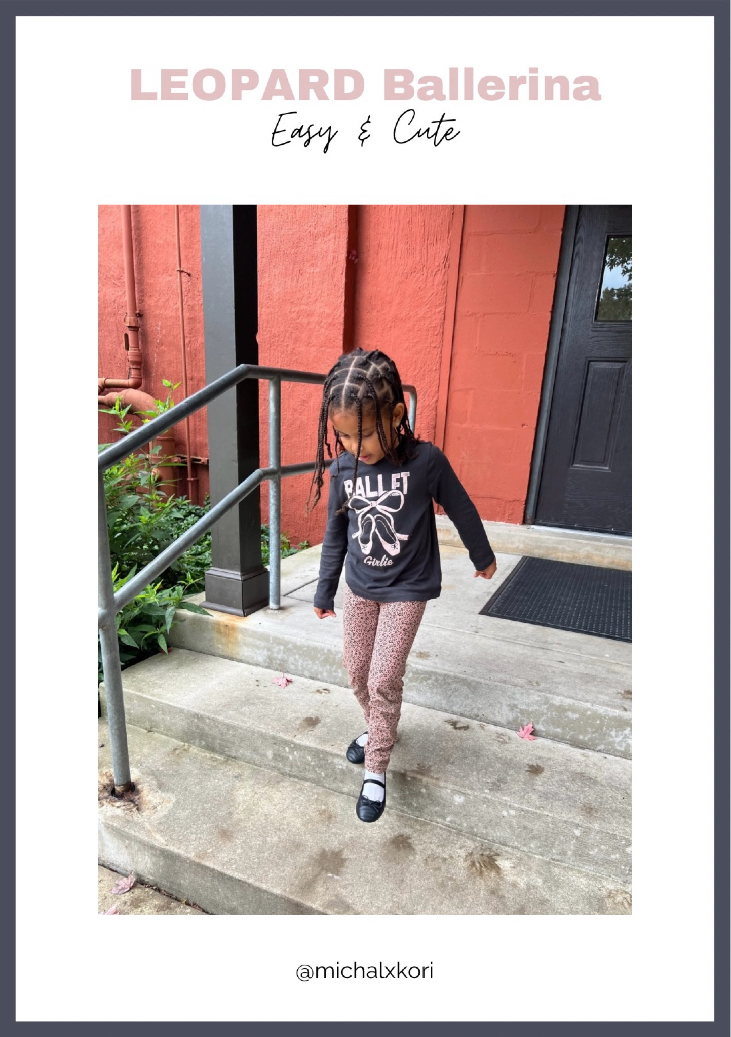 Cute and easy leopard ballerina.🐆🩰

#LTKKids #LTKFamily #LTKStyleTip