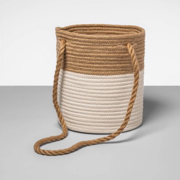 Coiled Rope Basket White - Opalhouse™ | Target