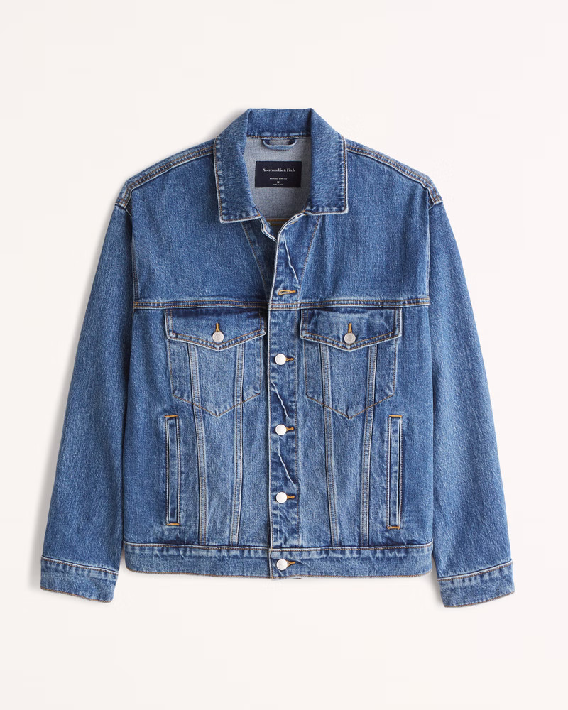Denim Trucker Jacket | Abercrombie & Fitch (US)