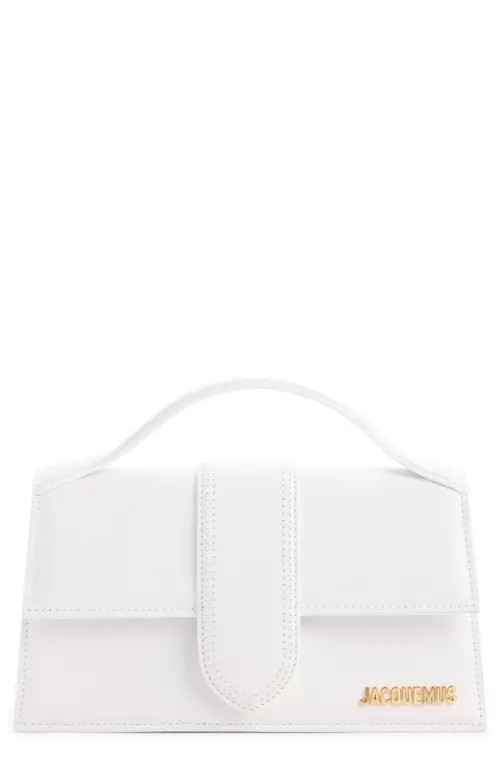 Jacquemus Le Grand Bambino Crossbody Bag in White 100 at Nordstrom | Nordstrom