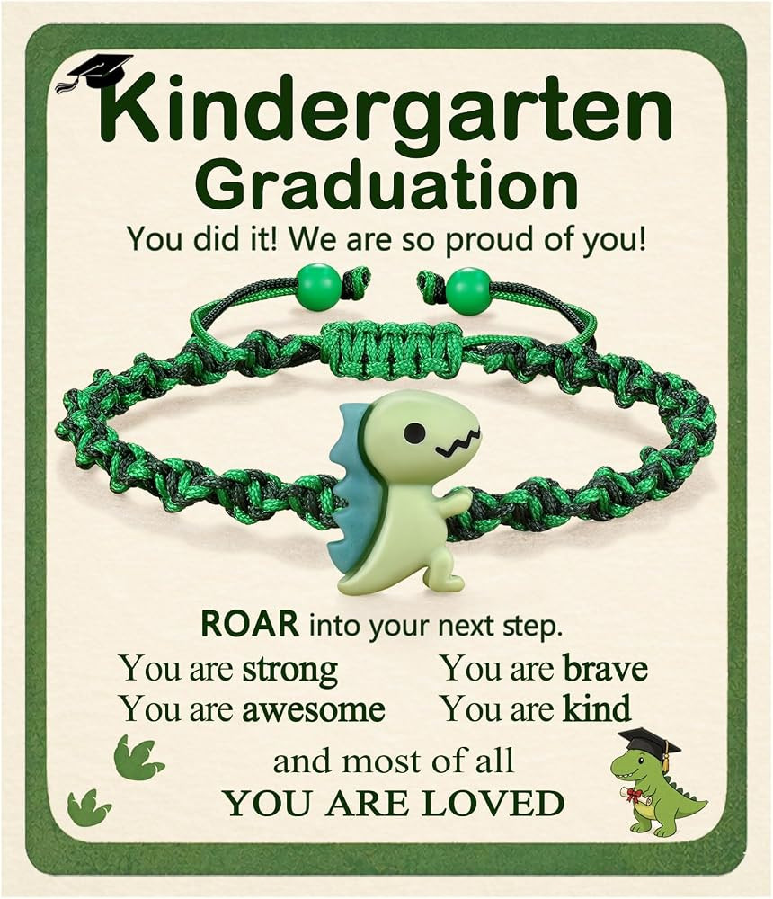 PINKDODO Kindergarten Graduation Gifts for Boy Dinosaur Bracelet : Amazon.ca: Clothing, Shoes & A... | Amazon (CA)