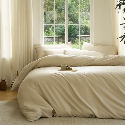 DOZ Duvet Cover Set, 100% Viscose derived from Bamboo, Organically Grown, Buttery Soft, Cooling D... | Amazon (US)