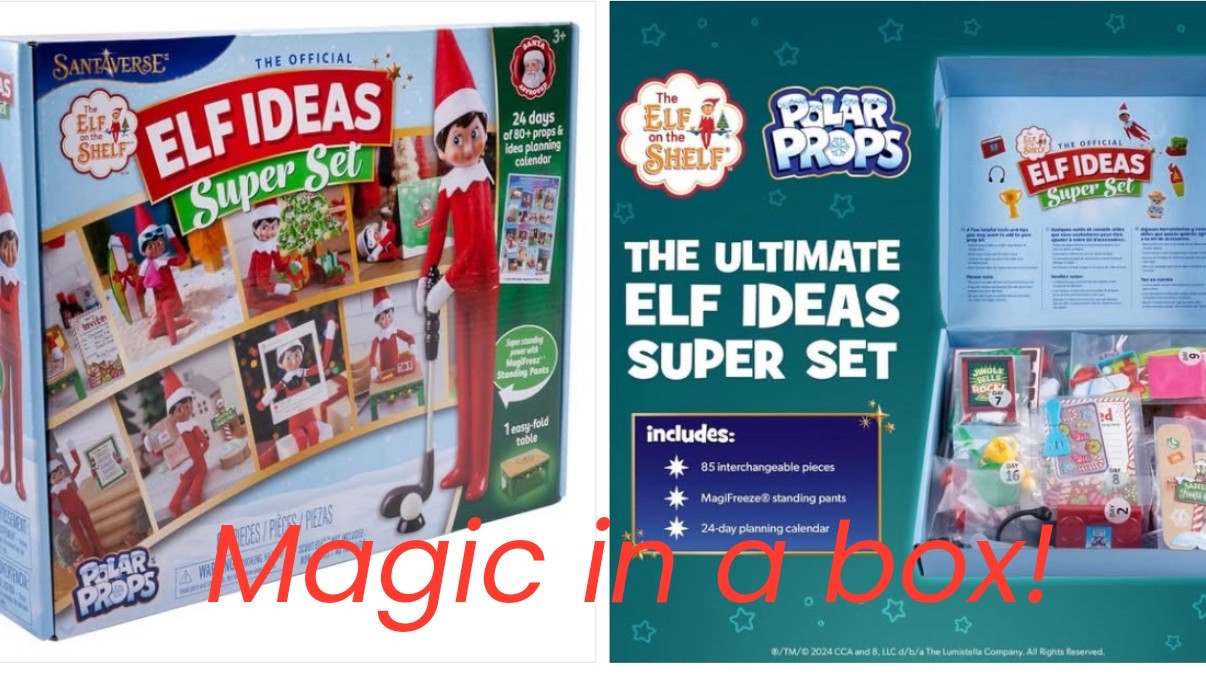 I KNOW it’s super early but this Elf Set gives you literally everything you need for all the MAGIC!! It’s already low stock so grab it now, you’ll thank me later!

#LTKSeasonal #LTKKids #LTKFamily
