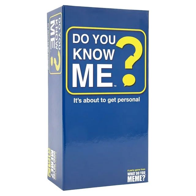 Do You Know Me? The Adult Party Game That Makes Game Night Personal — by What Do You Meme?® | Walmart (US)