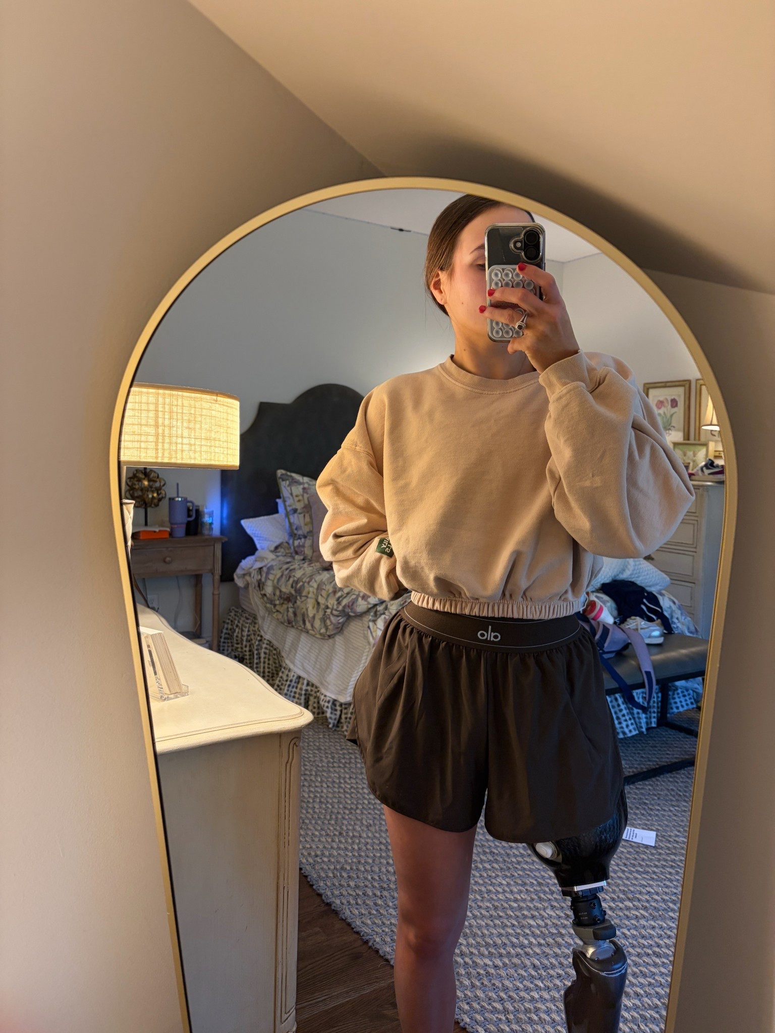 Brown outfit, activewear 

#LTKfitnessgoals #LTKdayinmylife #LTKootd