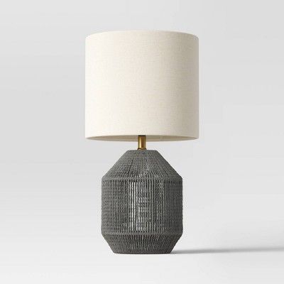 Rattan Accent Table Lamp (Includes LED Light Bulb) - Threshold™ | Target