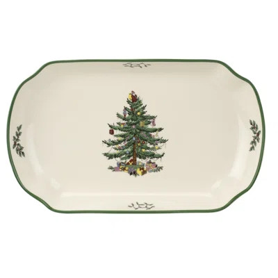 Spode Christmas Tree Rect Scalloped Tray 11 | Wayfair North America