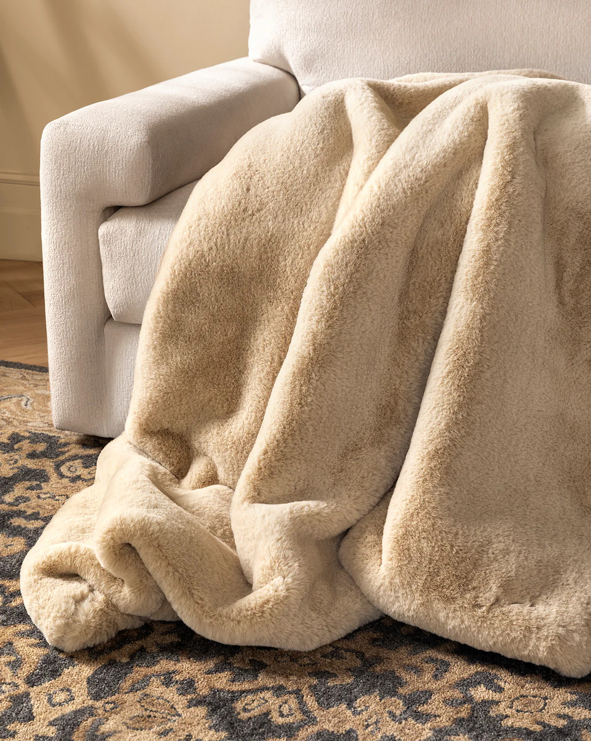 Tove Faux Fur Throw | McGee & Co. (US)