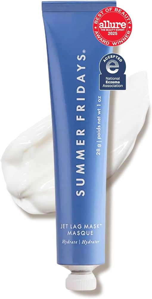 Summer Fridays Jet Lag Mask Mini - Hydrating Face Moisturizer + Mask - Enriched with Hyaluronic A... | Amazon (US)