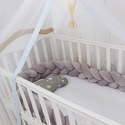 Lion Paw Crib Bed Bumper Pillow Cushion 78.7in Crib Sides Protector Infant Cot Rails Newborn Gift... | Amazon (US)