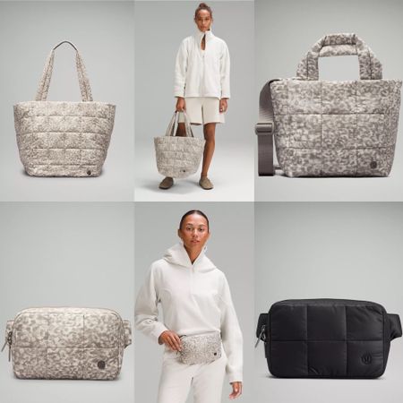 Loving the quilted bag look for fall. The leopard neutrals are so perfect  