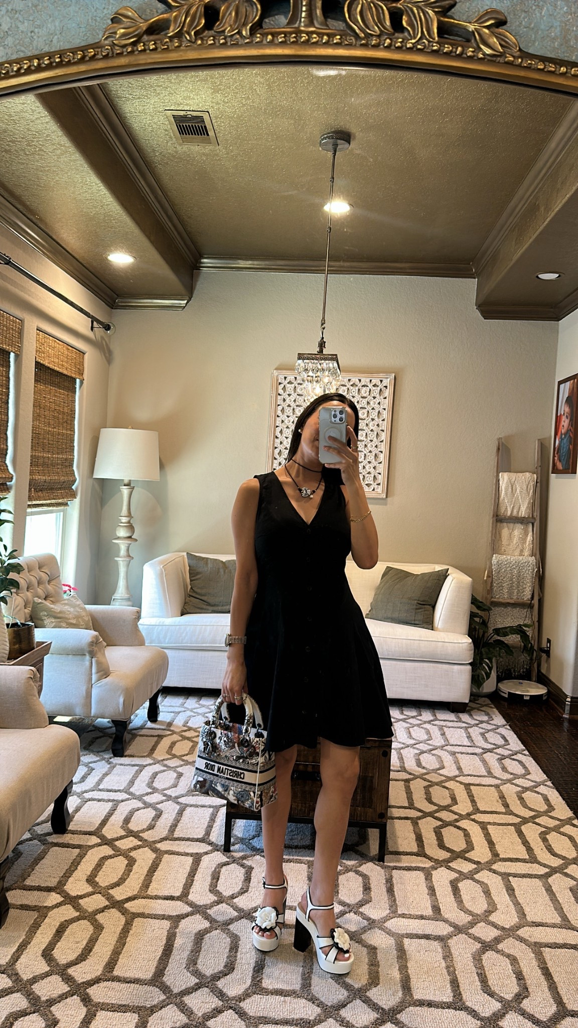 Dress: Small
Shoes: TTS 
Purse: Lady Dior

#LTKSeasonal #LTKShoeCrush #LTKSaleAlert