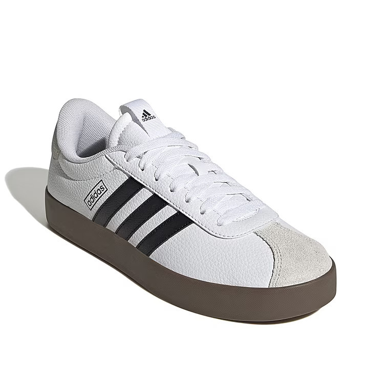 adidas VL Court 3.0 Sneaker | Women's | White/Black | Size 10 | Sneakers | DSW