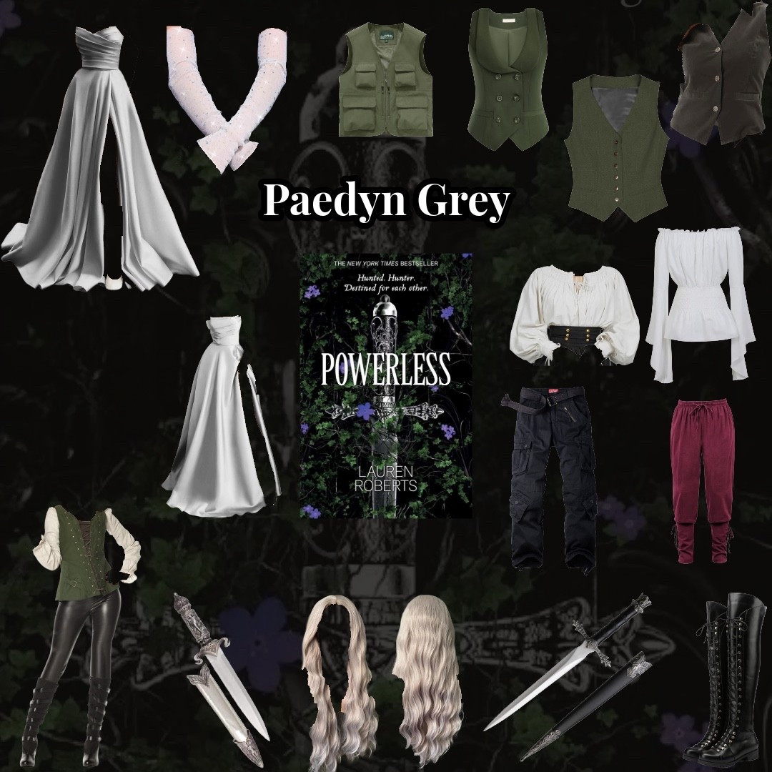 Paedyn Grey powerless | paedyn grey cosplay | powerless cosplay | paedyn grey costume | powerless costume | Book cosplay | Book costume | Halloween costume | Halloween cosplay | romance book | fantasy book | romantasy book 

#LTKFindsUnder100 #LTKHalloween #LTKFindsUnder50