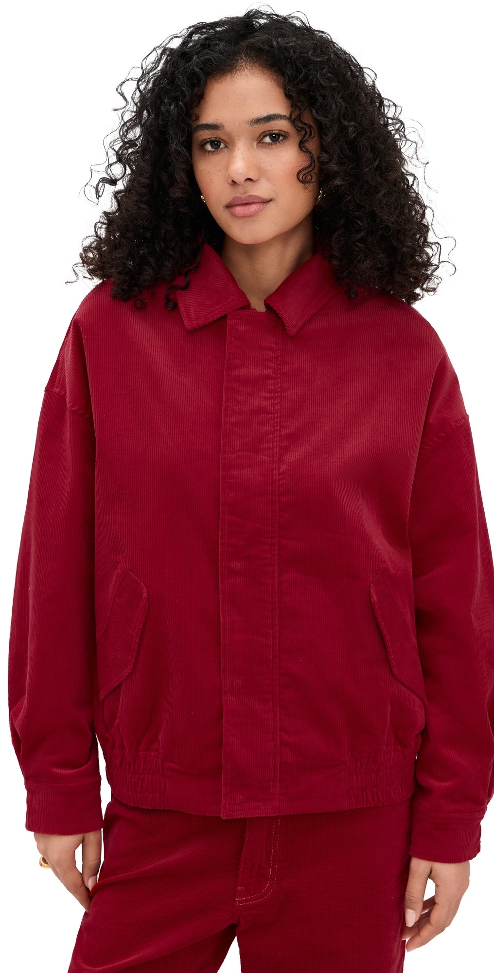 Lioness Kenny Bomber Jacket Crimson XXS | Shopbop