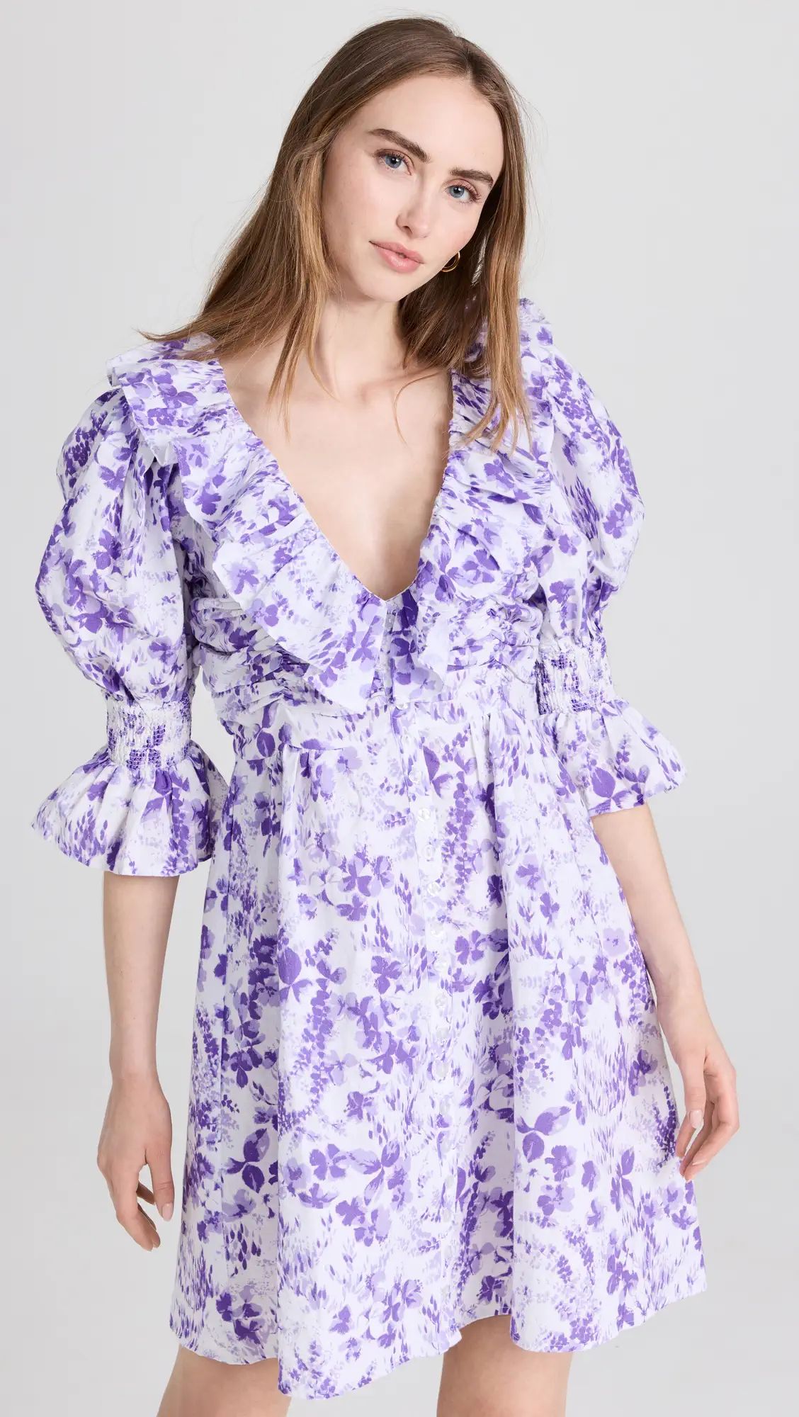 byTiMo Linen V Neck Dress | Shopbop | Shopbop