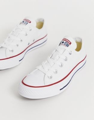 Converse - Chuck Taylor All Star ox - Baskets - Blanc | ASOS (Global)