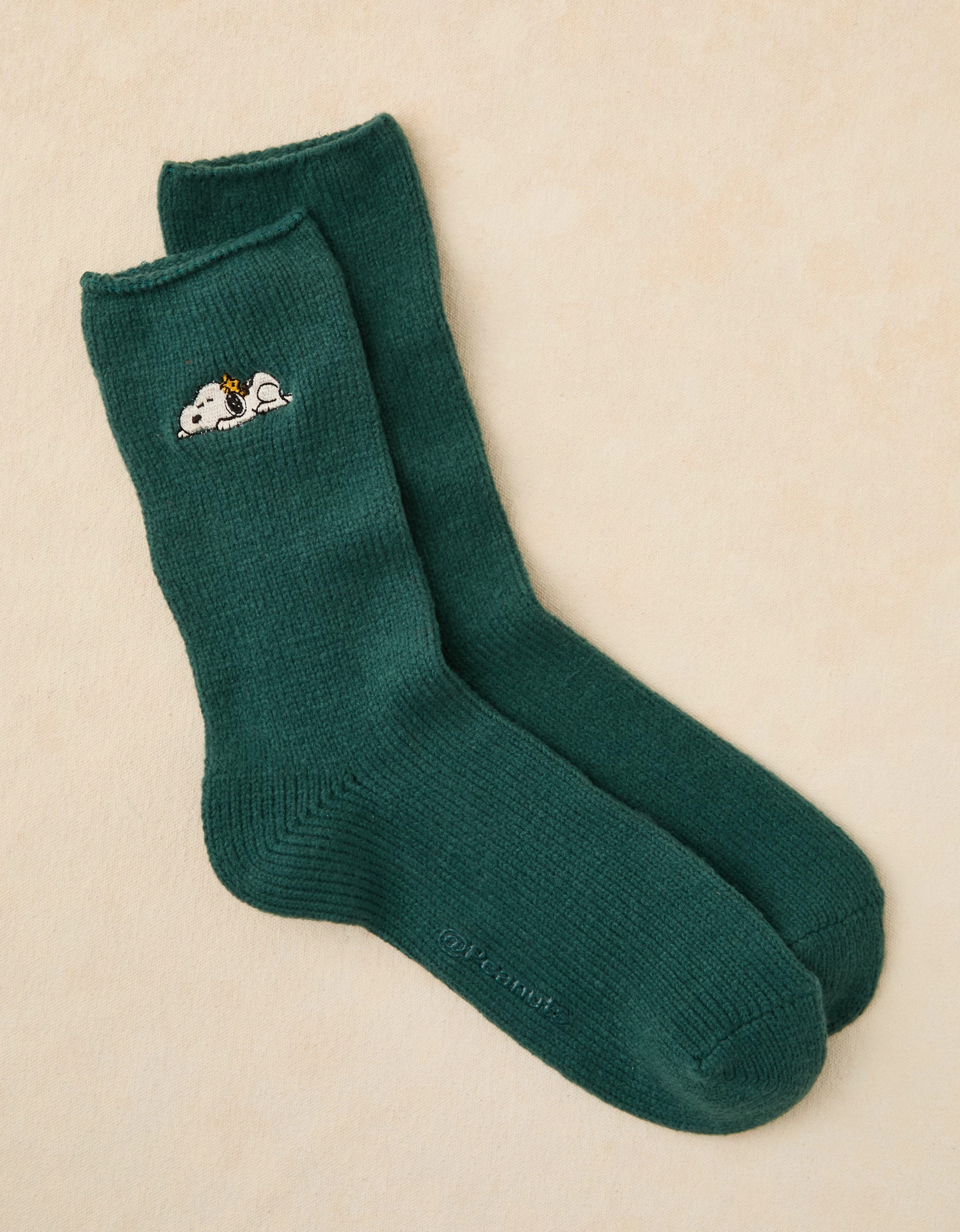 AE Snoopy Cozy Crew Socks | American Eagle Outfitters (US & CA)