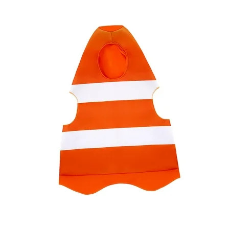 yuksok Construction Cone Costume Pretend Play Outfit Clothes Halloween Kids Costume L to XL | Walmart (US)