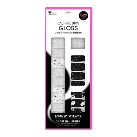 Dashing Diva GLOSS Ultra Shine Gel Color Ghostly Touch | Walmart (US)