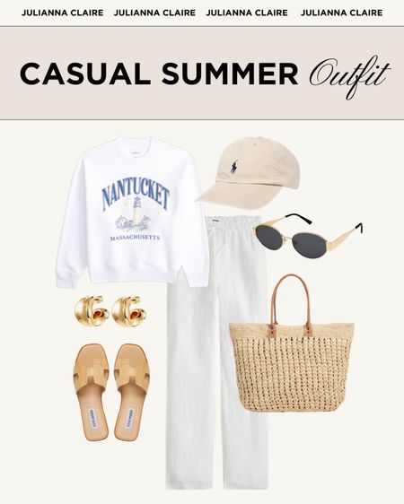 Casual summer outfit ideas✨

Summer Outfit Ideas // Summer Fashion Finds // Summer Sweater // Summer Style // Casual Chic Outfit Ideas // Casual Look 

#LTKStyleTip