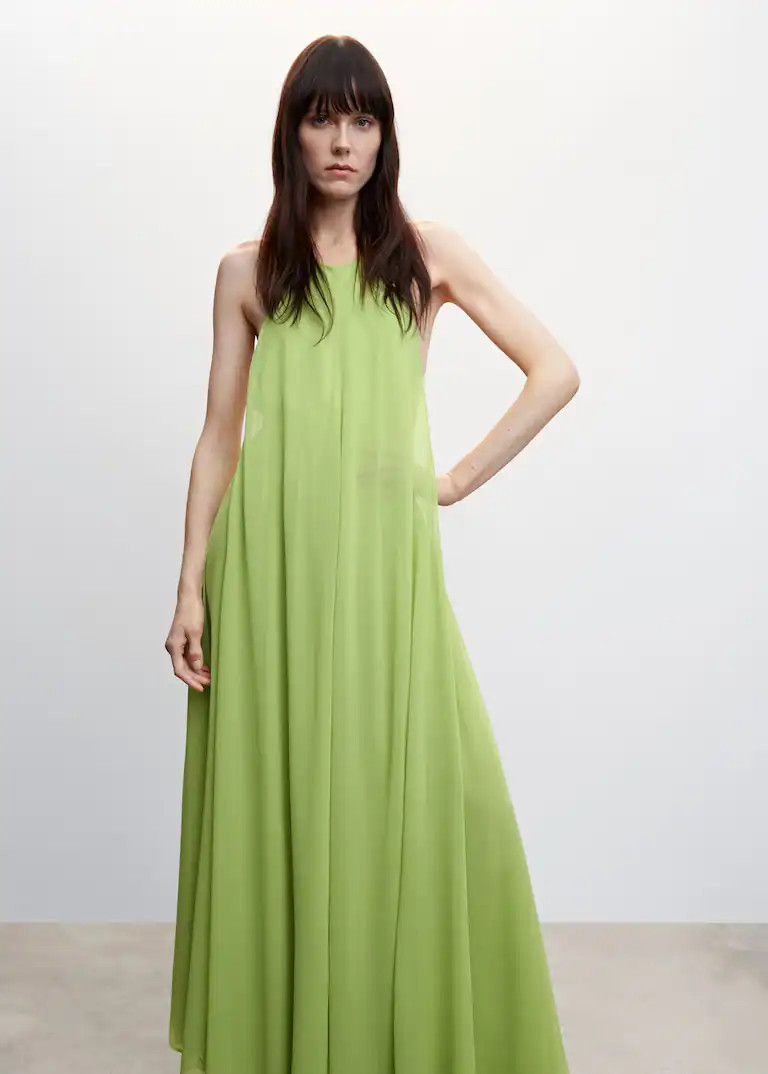 Open back dress -  Women | Mango USA | MANGO (US)